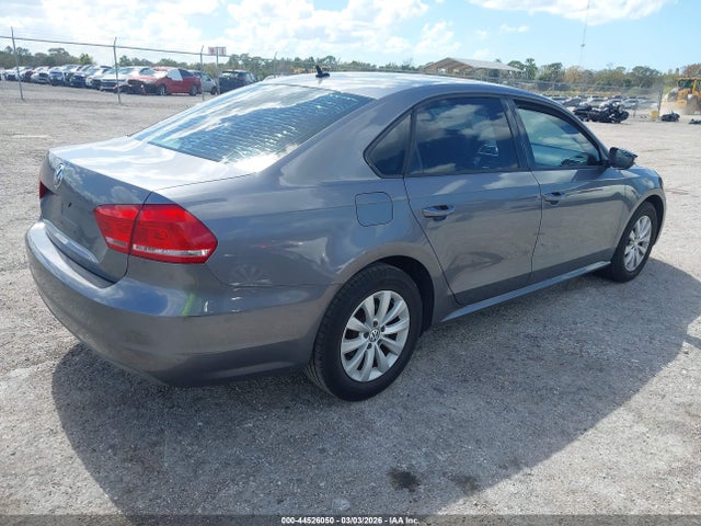 Продажа на аукционе авто 2012 Volkswagen Passat 2.5l S, vin: 1VWAH7A36CC029355, номер лота: 44526050