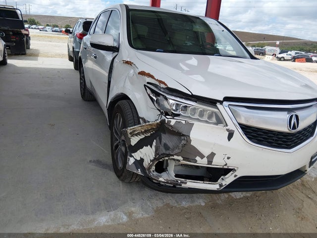 Продаж на аукціоні авто 2015 Acura Mdx Technology Package, vin: 5FRYD3H45FB010662, номер лоту: 44526109
