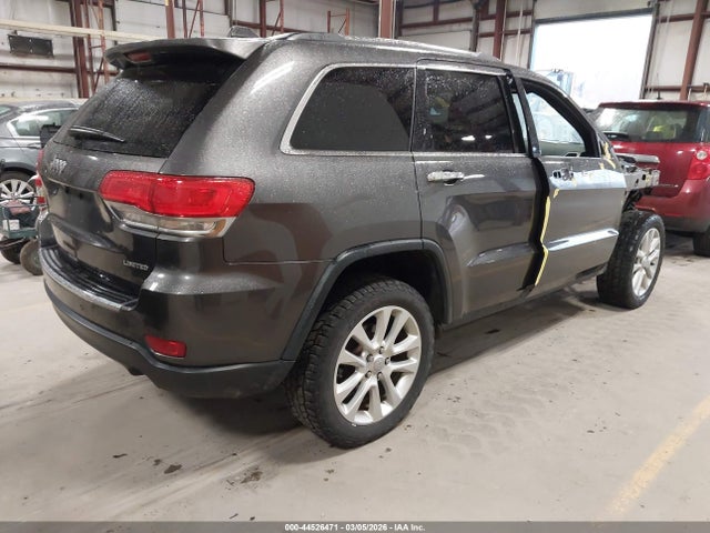 Aukcja sprzedaży 2017 Jeep Grand Cherokee Limited 4x4, vin: 1C4RJFBG5HC822482, numer aukcji: 44526471