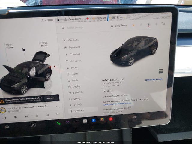 Aukcja sprzedaży 2024 Tesla Model Y Long Range Dual Motor All-wheel Drive, vin: 7SAYGAEE5RF983185, numer aukcji: 44526482