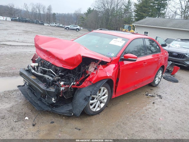 2012 Volkswagen Jetta 2.5l Se მანქანა იყიდება აუქციონზე, vin: 3VWDP7AJ4CM384635, აუქციონის ნომერი: 44526767