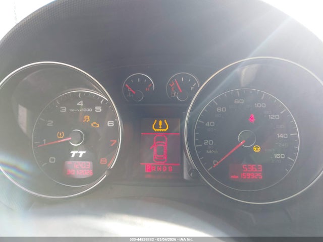 Auction sale of the 2008 Audi Tt 2.0t, vin: TRUAF38J581030995, lot number: 44526882