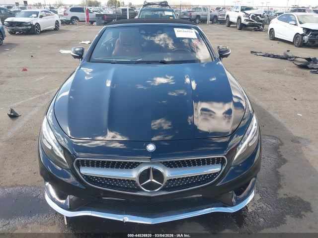 Продаж на аукціоні авто 2017 Mercedes-benz S 550, vin: WDDXK8CB0HA021544, номер лоту: 44526920