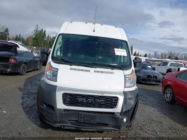 44527128 :رقم المزاد ، 3C6ERVDG2ME508314 vin ، 2021 Ram Promaster 2500 High Roof 159 Wb مزاد بيع