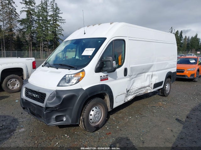 44527128 :رقم المزاد ، 3C6ERVDG2ME508314 vin ، 2021 Ram Promaster 2500 High Roof 159 Wb مزاد بيع