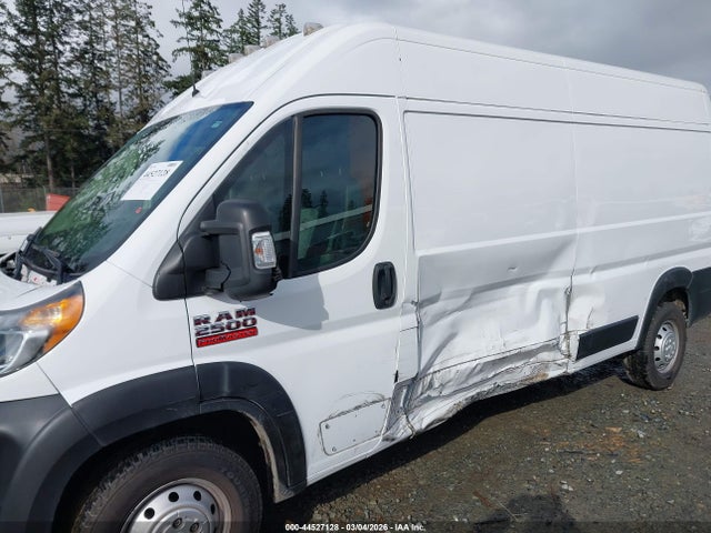 44527128 :رقم المزاد ، 3C6ERVDG2ME508314 vin ، 2021 Ram Promaster 2500 High Roof 159 Wb مزاد بيع