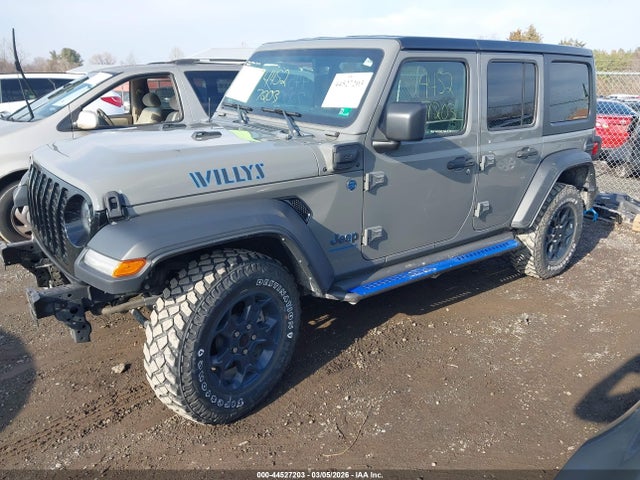 Продажа на аукционе авто 2023 Jeep Wrangler 4xe 4x4, vin: 1C4JJXN69PW693522, номер лота: 44527203