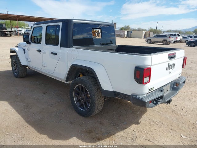 Продажа на аукционе авто 2022 Jeep Gladiator Overland 4x4, vin: 1C6HJTFG7NL139030, номер лота: 44527231