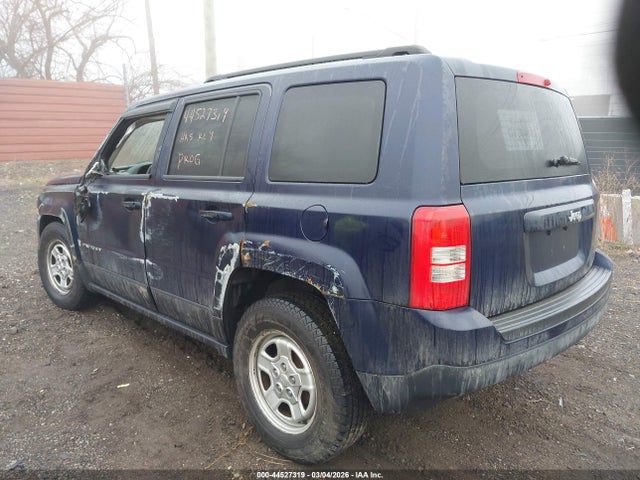 2015 Jeep Patriot Sport მანქანა იყიდება აუქციონზე, vin: 1C4NJPBA3FD156147, აუქციონის ნომერი: 44527319