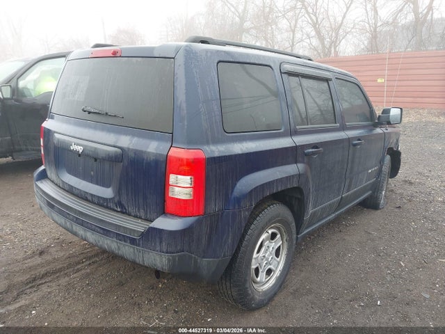 2015 Jeep Patriot Sport მანქანა იყიდება აუქციონზე, vin: 1C4NJPBA3FD156147, აუქციონის ნომერი: 44527319