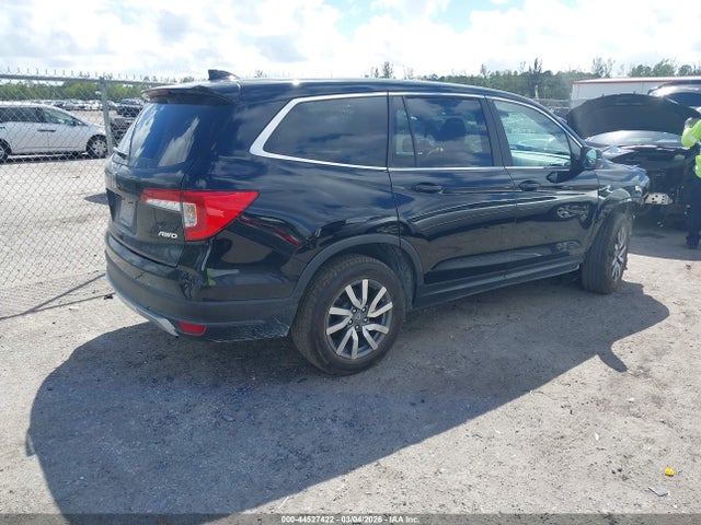 44527422 :رقم المزاد ، 5FNYF6H59MB018850 vin ، 2021 Honda Pilot Awd Ex-l مزاد بيع
