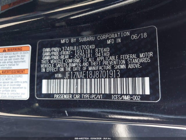 Toyota 86 GT 2018 JF1ZNAE18J8701913 Image 9