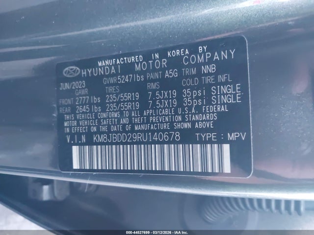 2024 HYUNDAI TUCSON PLUG-IN HYBRID KM8JBDD29RU140678 Photo 8