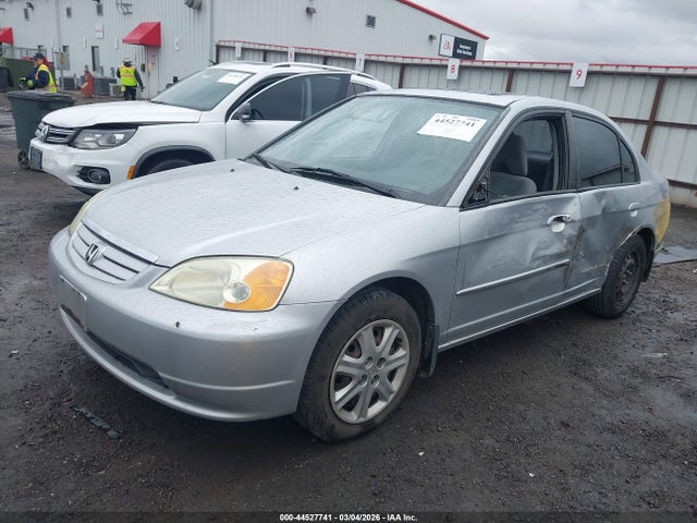 44527741 :رقم المزاد ، 2HGES26743H618021 vin ، 2003 Honda Civic Ex مزاد بيع
