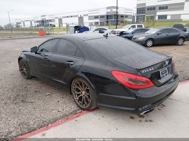 2012 Mercedes-benz Cls 63 Amg მანქანა იყიდება აუქციონზე, vin: WDDLJ7EB9CA049814, აუქციონის ნომერი: 44527866