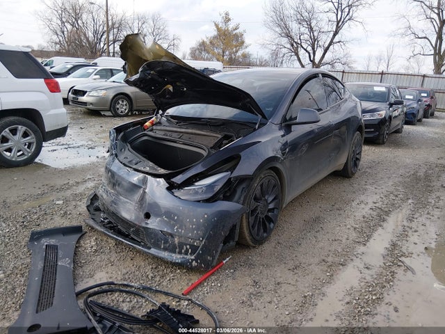2021 TESLA MODEL Y 5YJYGDEF0MF247853 Photo 1