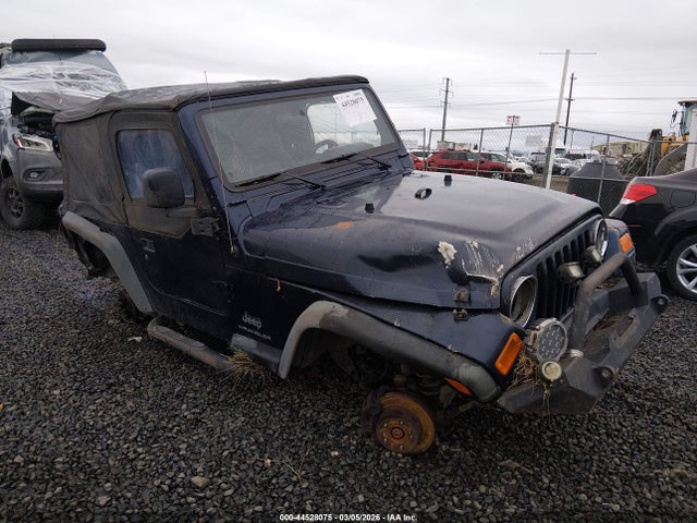 2006 JEEP WRANGLER 1J4FA29106P729415