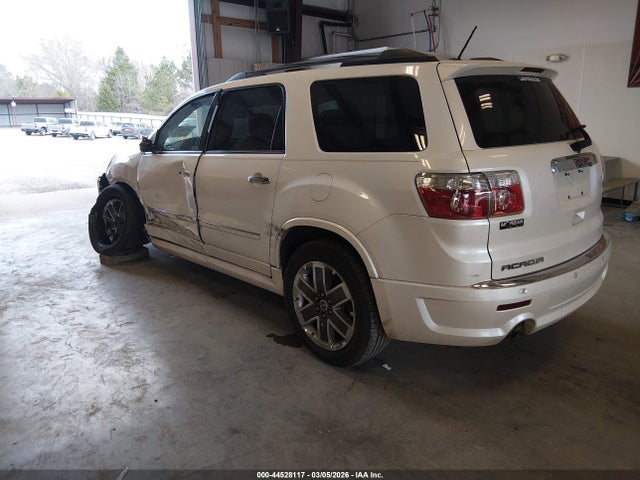 44528117 :رقم المزاد ، 1GKKRTED2CJ317079 vin ، 2012 Gmc Acadia Denali مزاد بيع