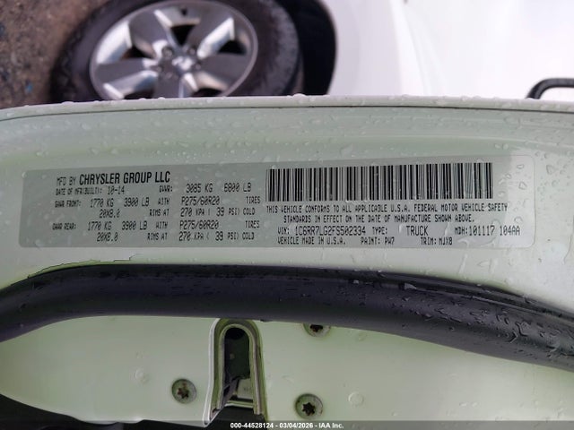 2015 RAM 1500 1C6RR7LG2FS502334 Photo 8