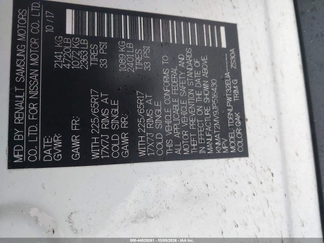 Nissan ROGUE S 2018 KNMAT2MV9JP516430 Image 9