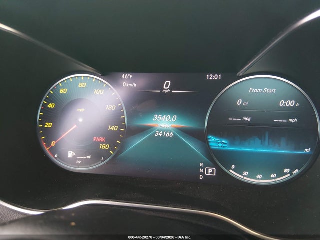 Aukcja sprzedaży 2021 Mercedes-benz C 300 4matic, vin: W1KWF8EB8MR638344, numer aukcji: 44528278