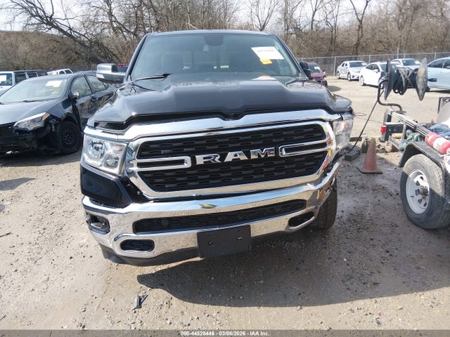 44528446 :رقم المزاد ، 1C6SRFMT6NN128525 vin ، 2022 Ram 1500 Big Horn  4x4 6'4 Box مزاد بيع