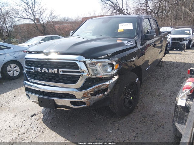 44528446 :رقم المزاد ، 1C6SRFMT6NN128525 vin ، 2022 Ram 1500 Big Horn  4x4 6'4 Box مزاد بيع