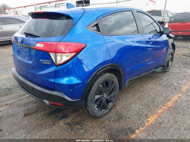 Aukcja sprzedaży 2021 Honda Hr-v Awd Sport, vin: 3CZRU6H11MM724269, numer aukcji: 44528447