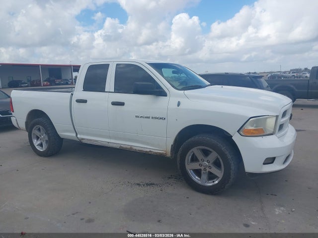 Продажа на аукционе авто 2012 Ram 1500 St, vin: 1C6RD7FT0CS275521, номер лота: 44528516