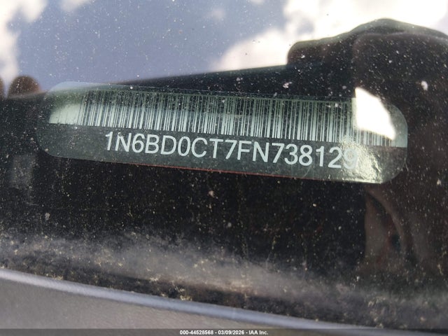 Nissan Frontier S/sv-i4 2015 1N6BD0CT7FN738129 Image 9