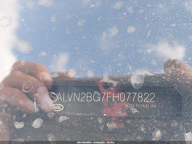 2015 LAND ROVER RANGE ROVER EVOQUE SALVN2BG7FH077822 Photo 8