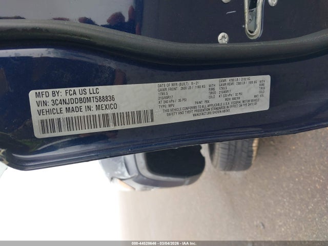 Jeep Compass Trailhawk 4x4 2021 3C4NJDDB0MT588836 Image 9