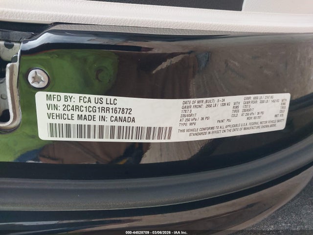 2024 CHRYSLER VOYAGER 2C4RC1CG1RR167872 Photo 8