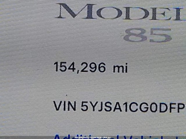 Aukcja sprzedaży 2013 Tesla Model S, vin: 5YJSA1CG0DFP27490, numer aukcji: 44528823