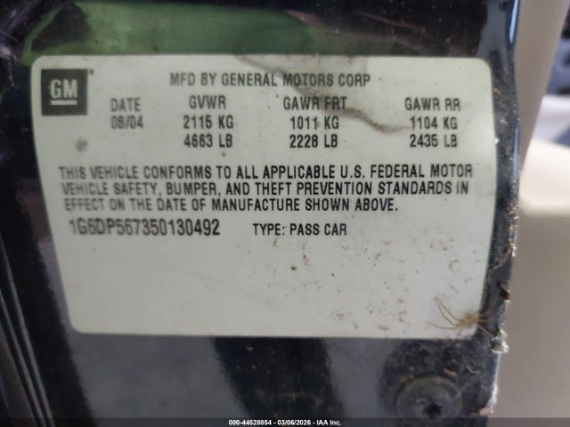 2005 CADILLAC CTS 1G6DP567350130492 Photo 8