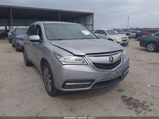 Продаж на аукціоні авто 2016 Acura Mdx Technology   Acurawatch Plus Packages/technology Package, vin: 5FRYD3H46GB021185, номер лоту: 44528949