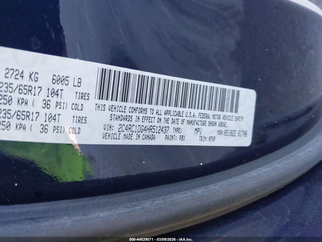 2017 CHRYSLER PACIFICA 2C4RC1DG4HR512437 Photo 8