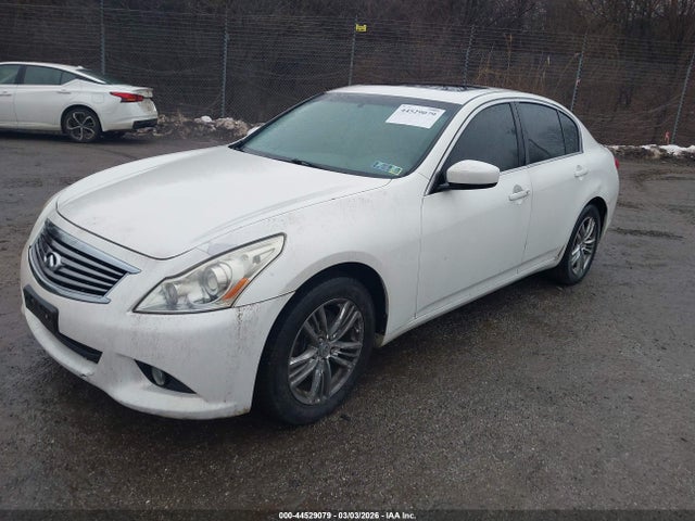 2011 Infiniti G25x მანქანა იყიდება აუქციონზე, vin: JN1DV6ARXBM650181, აუქციონის ნომერი: 44529079