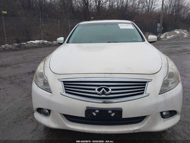 2011 Infiniti G25x მანქანა იყიდება აუქციონზე, vin: JN1DV6ARXBM650181, აუქციონის ნომერი: 44529079