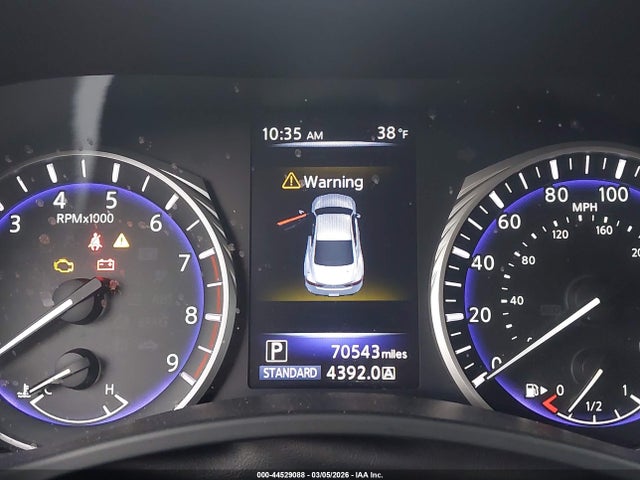 Aukcja sprzedaży 2018 Infiniti Q60 3.0t Luxe, vin: JN1EV7EL6JM392224, numer aukcji: 44529088