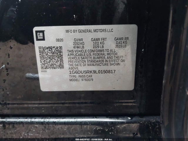 2020 CADILLAC CT5 1G6DU5RK9L0150817 Photo 8