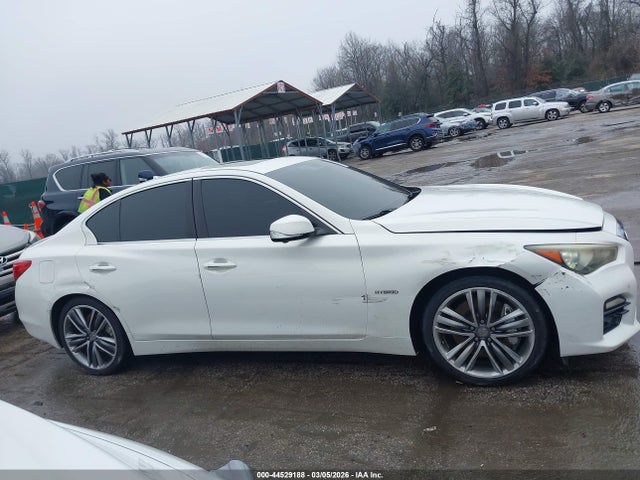 Продажа на аукционе авто 2014 Infiniti Q50 Hybrid Sport, vin: JN1AV7AR4EM702482, номер лота: 44529188