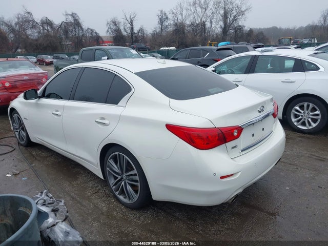 Продажа на аукционе авто 2014 Infiniti Q50 Hybrid Sport, vin: JN1AV7AR4EM702482, номер лота: 44529188