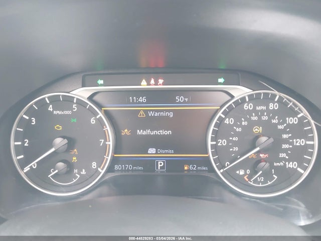1N4BL4EWXMN349217 Nissan Altima Sl Intelligent Awd