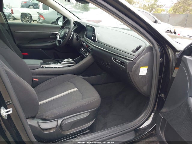 KMHL24JJ1NA037075 Hyundai Sonata Hybrid Blue