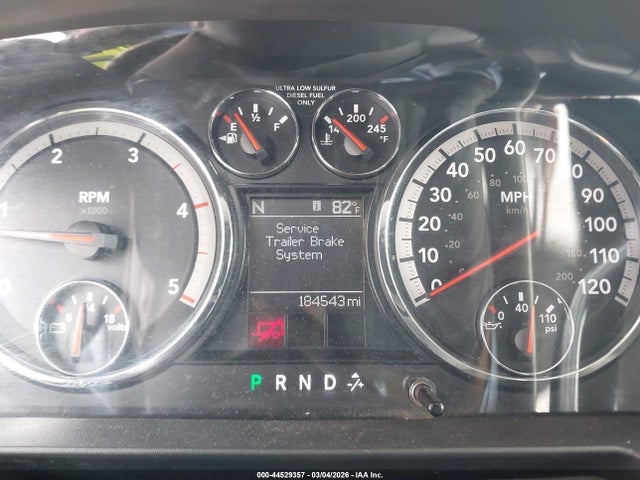 Aukcja sprzedaży 2012 Ram 4500 Chassis St/slt/laramie, vin: 3C7WDLFLXCG154915, numer aukcji: 44529357