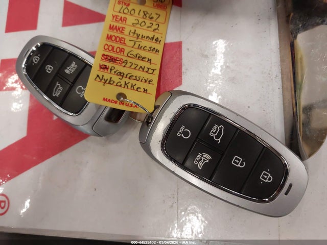 2022 HYUNDAI TUCSON HYBRID KM8JFCA10NU049979 Photo 10