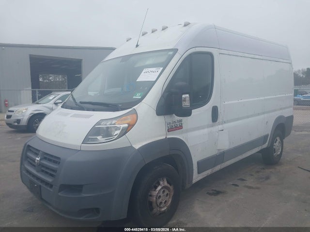 44529415 :رقم المزاد ، 3C6TRVBG3EE109682 vin ، 2014 Ram Promaster 1500 مزاد بيع
