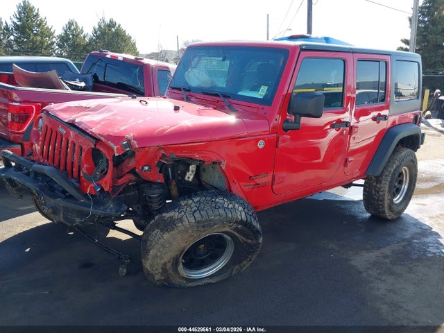 2013 Jeep Wrangler Unlimited Sport მანქანა იყიდება აუქციონზე, vin: 1C4BJWDG1DL704549, აუქციონის ნომერი: 44529561