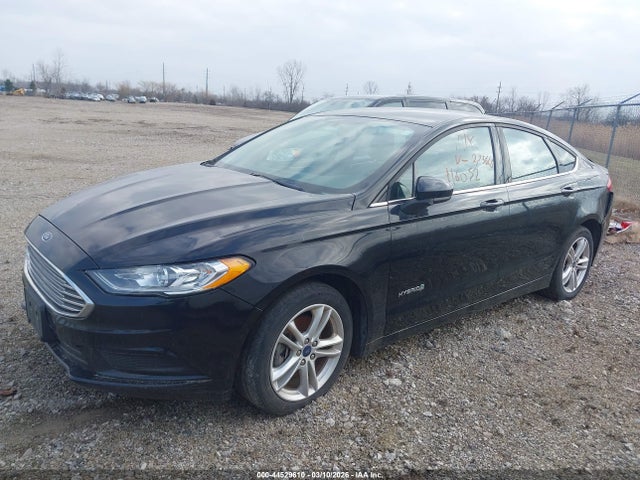 44529610 :رقم المزاد ، 3FA6P0UU3JR273668 vin ، 2018 Ford Fusion Hybrid S مزاد بيع